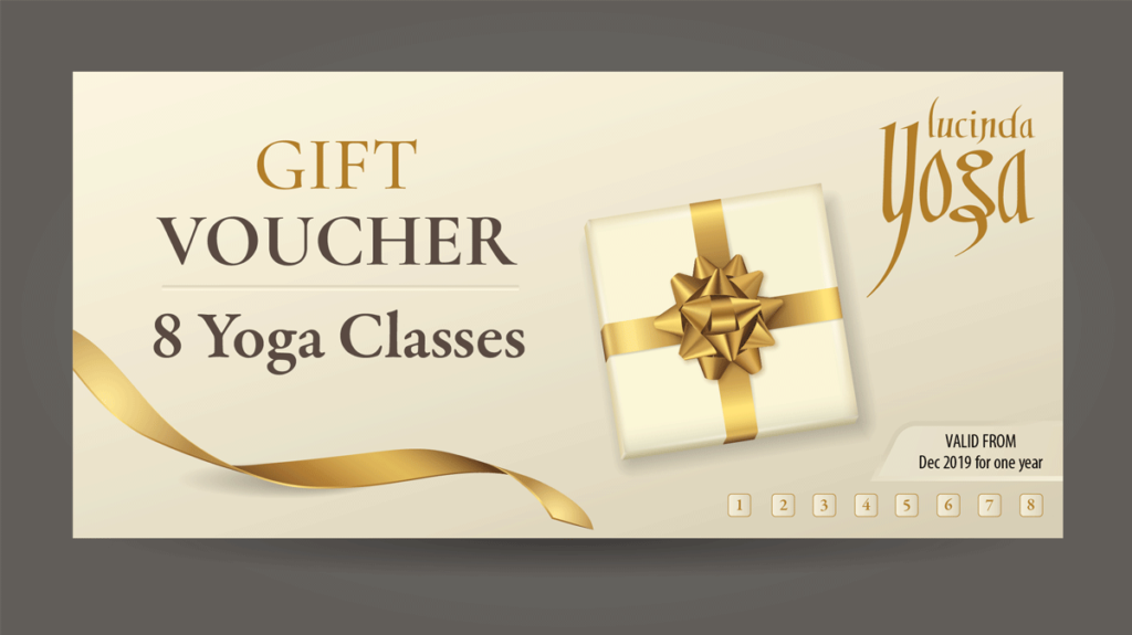 Yoga Gift Vouchers